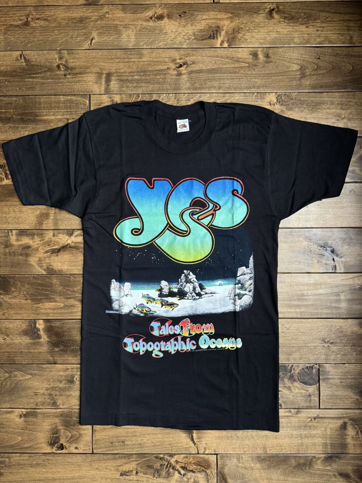 Vintage Rare Vintage Yes 90s Union Tour Band Tee Single Stitch Size US L / EU 52-54 / 3 - 1 Thumbnail