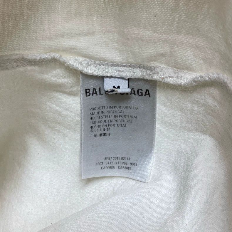 Balenciaga Balenciaga Back logo short sleeve Size US M / EU 48-50 / 2 - 7 Thumbnail