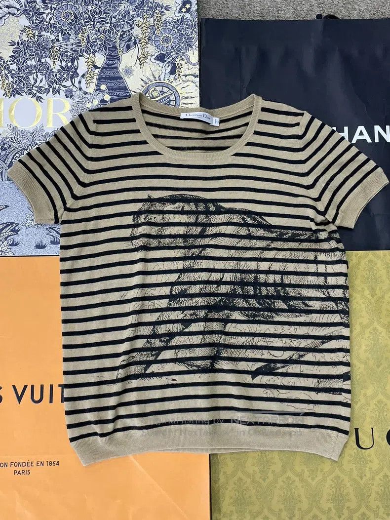 Dior Dior Dynamic colour-matched striped garden printed short-s Size XXS / US 00 / IT 34 - 1 Thumbnail