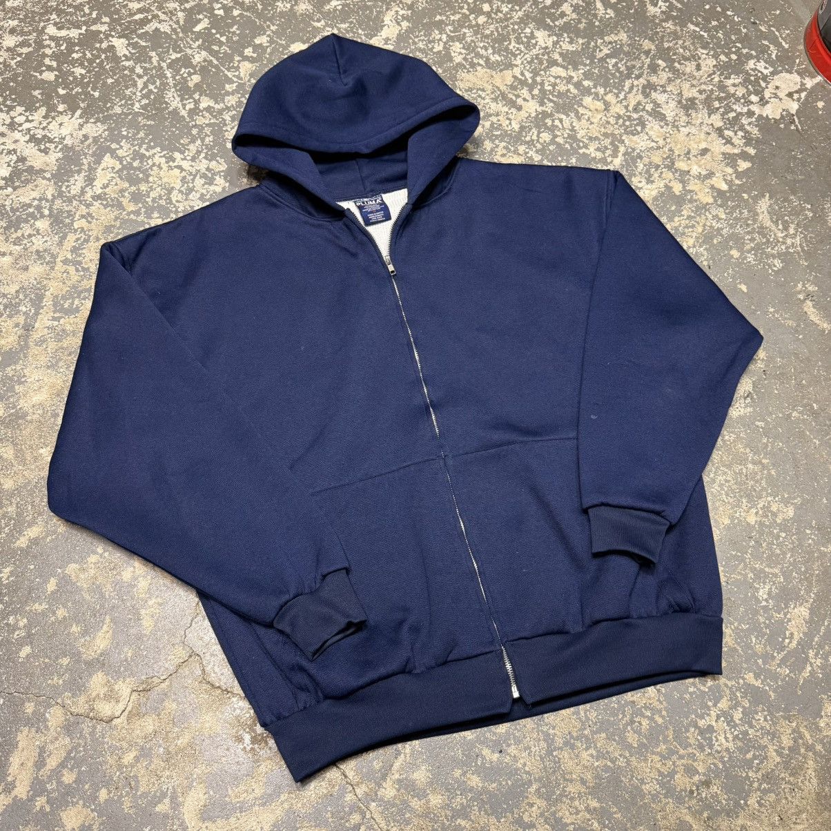 Vintage Vintage Pluma Waffle Insulated Thermal Zip Hoodie Sweatshir Size US XL / EU 56 / 4 - 11 Thumbnail