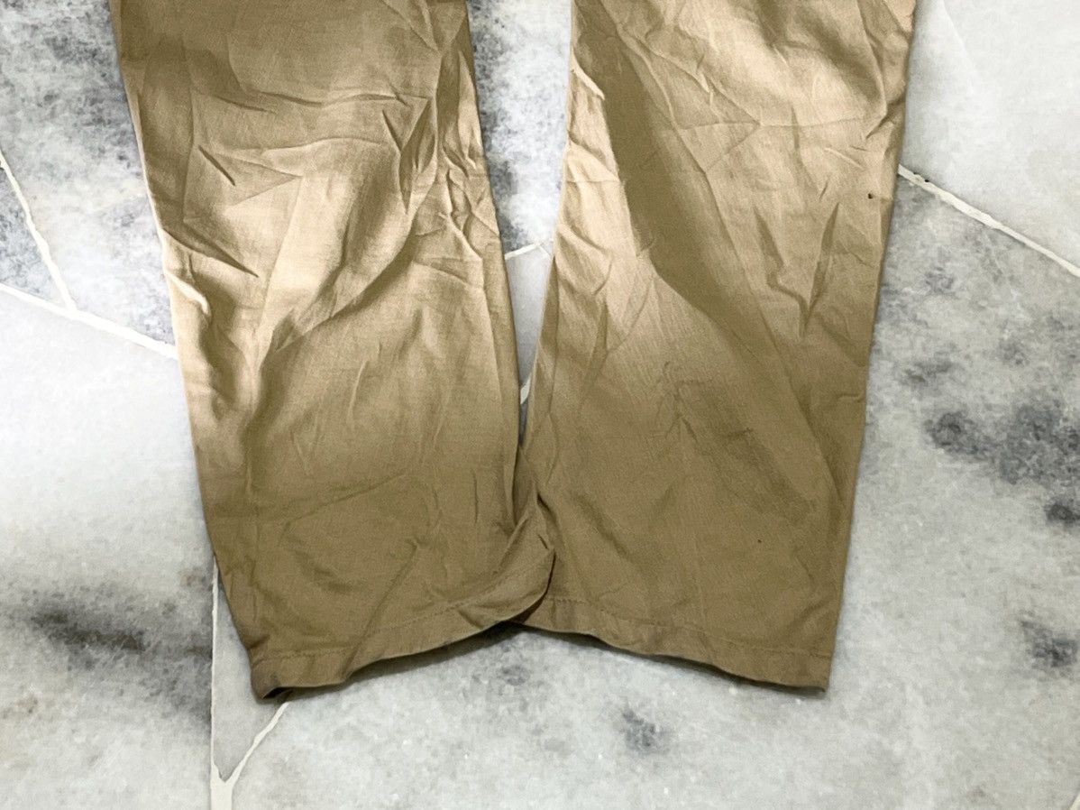 Ne-Net Ne-net Japan by Issey Miyake Khaki Cotton Chino Pants Size US 28 / EU 44 - 12 Thumbnail
