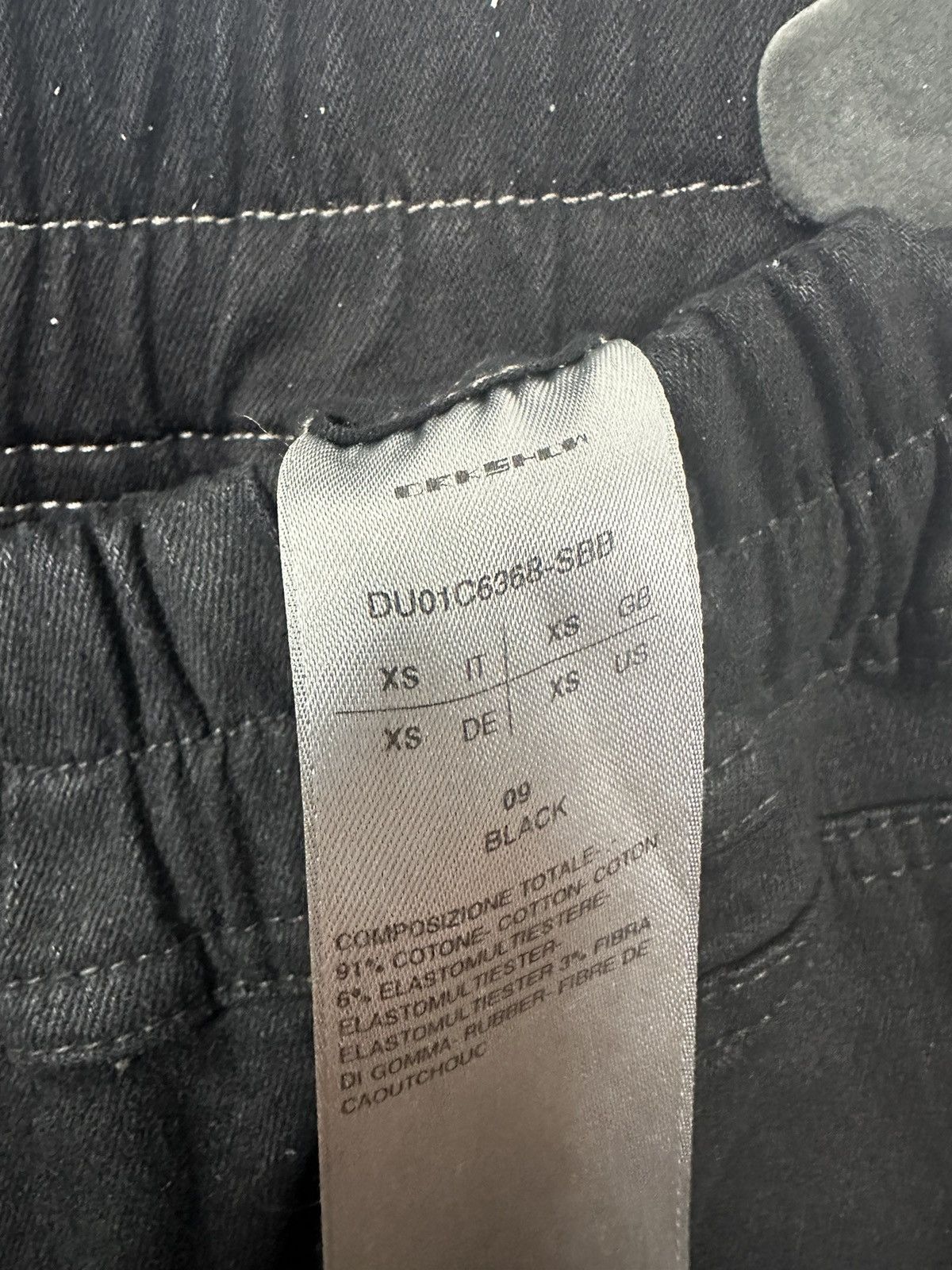 Rick Owens DRKSHDW Waxed Pusher Shorts Size US 30 / EU 46 - 8 Thumbnail