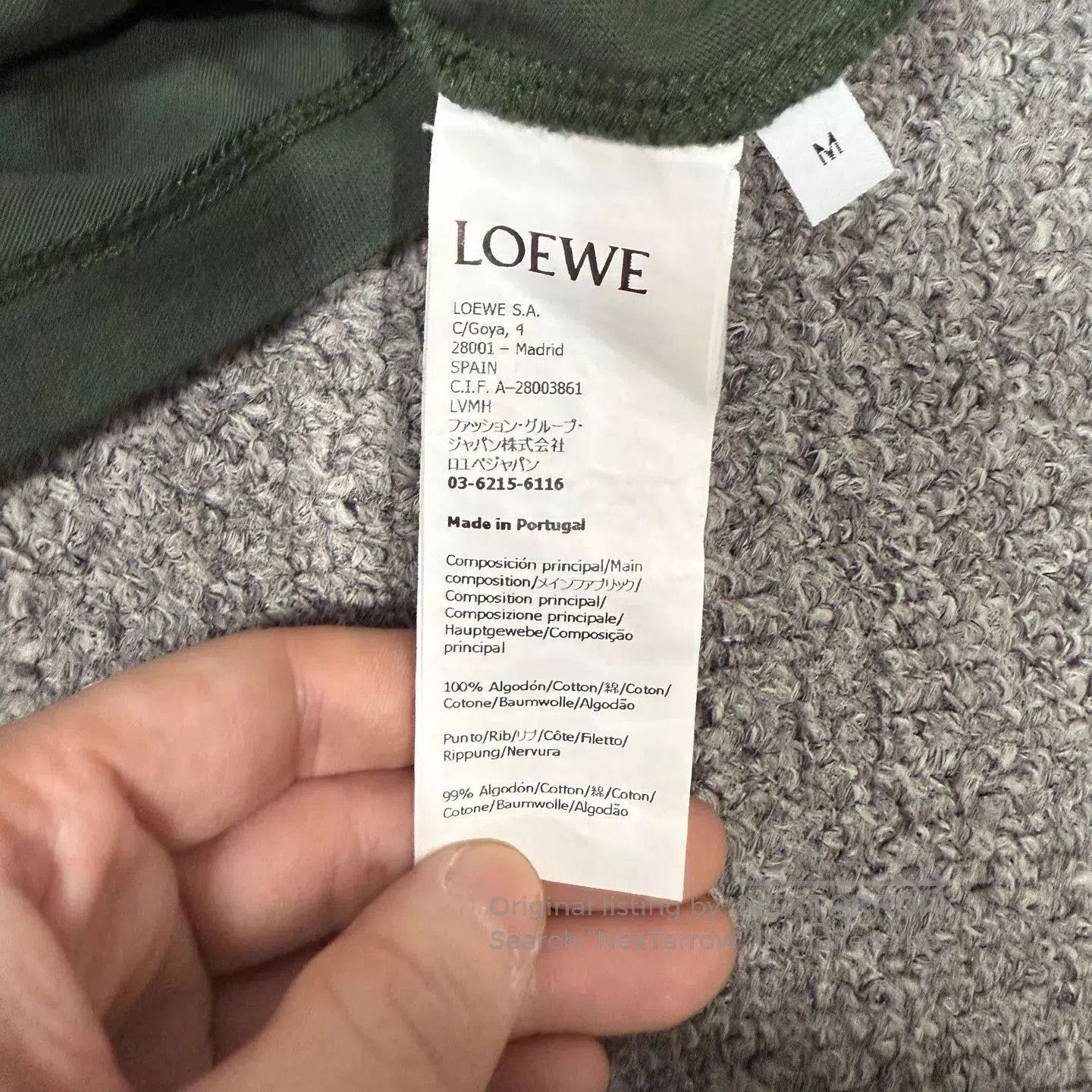Loewe Green Short. Size US M / EU 48-50 / 2 - 4 Thumbnail