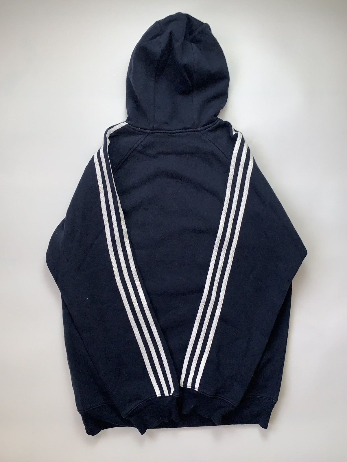 Other Vintage 90s Adidas Hoodie Big Central Embroidered Logo Y2K Size US S / EU 44-46 / 1 - 9 Thumbnail