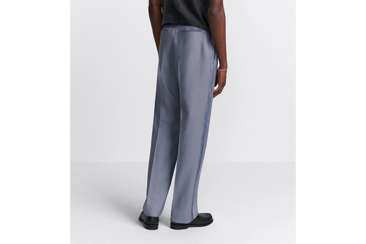 Dior o1bcso1str0226 Evening Pants in Blue Virgin Size US 30 / EU 46 - 6 Thumbnail