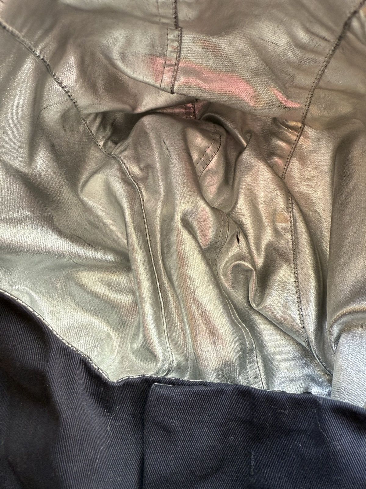 Raf Simons F/W16 Astronaut Silver Reversible Peacoat Jacket Size US M / EU 48-50 / 2 - 7 Thumbnail
