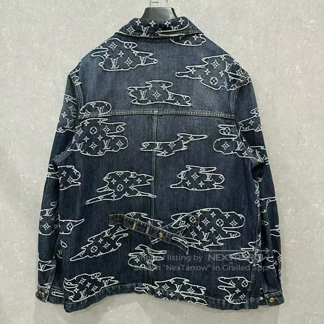 Louis Vuitton louis vuitton nigo cloud denim jacket. Size US L / EU 52-54 / 3 - 2 Thumbnail