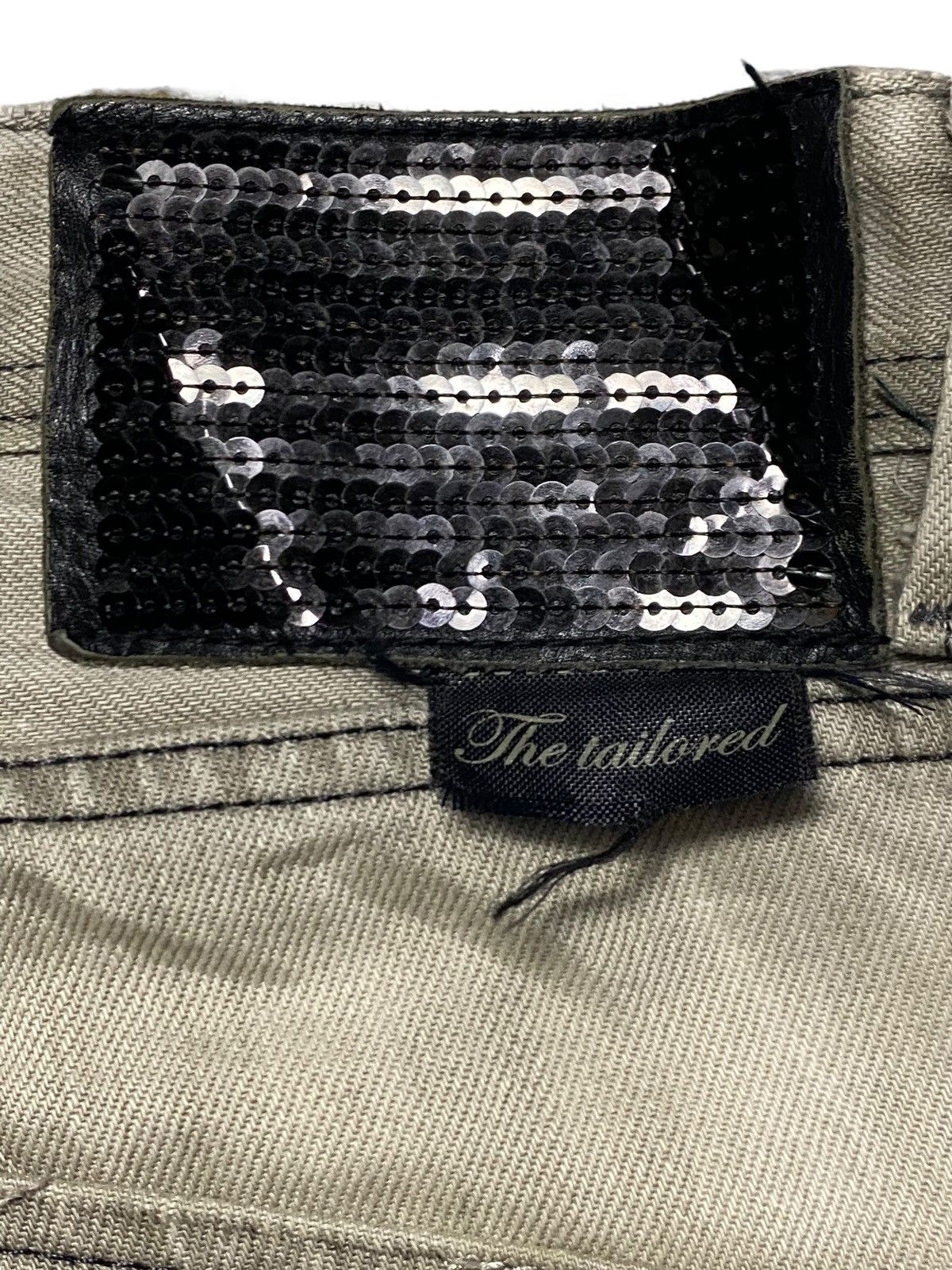 Japanese Brand Vintage The Tailored With Big John Distressed Wide Leg Jeans Size US 34 / EU 50 - 14 Thumbnail