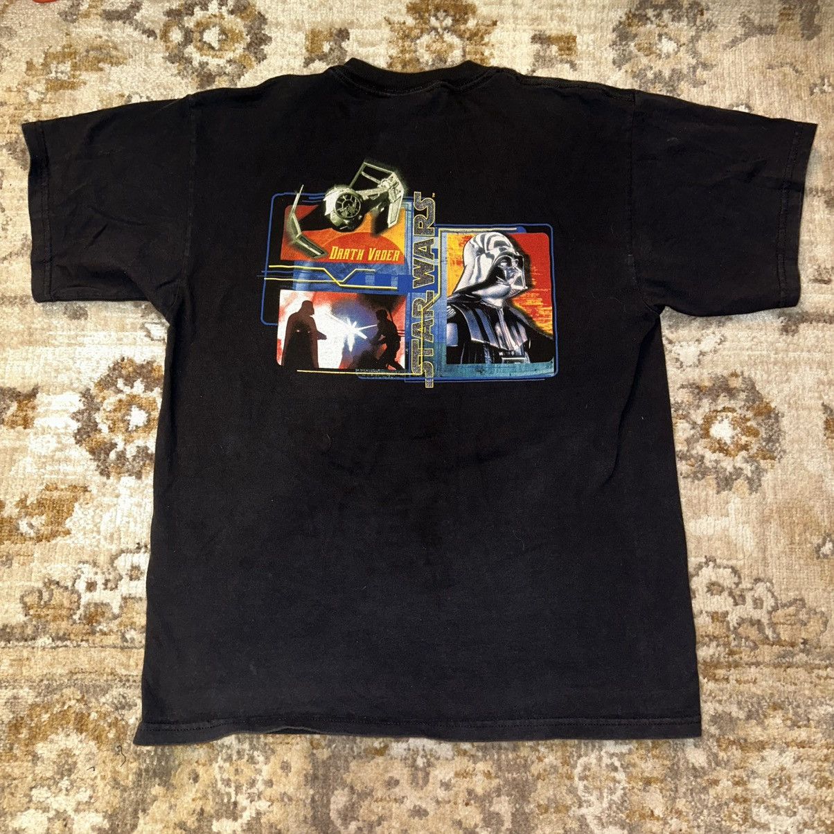 Star Wars × Vintage Rare Vintage STAR WARS Darth Vader Graphic Shirt Lucasfilm Size US XS / EU 42 / 0 - 5 Thumbnail