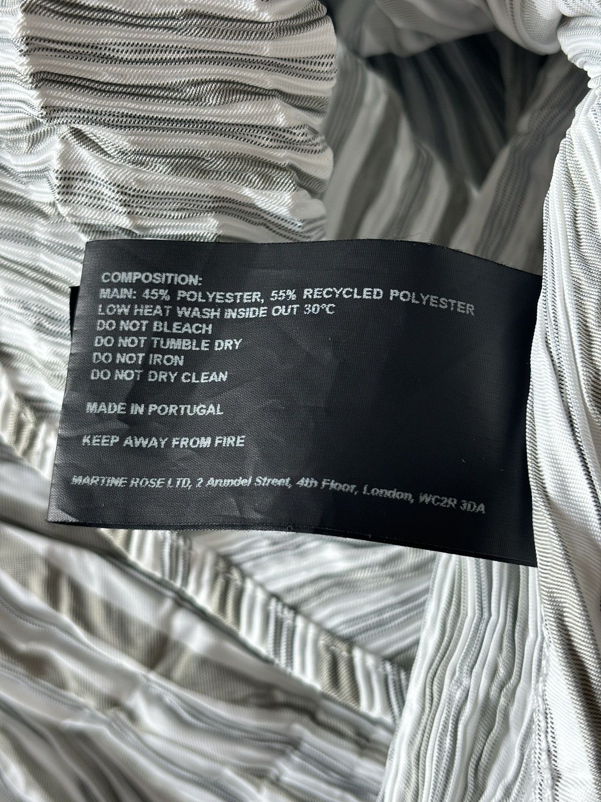 Martine Rose Martine rose creased shirt Size US L / EU 52-54 / 3 - 8 Thumbnail