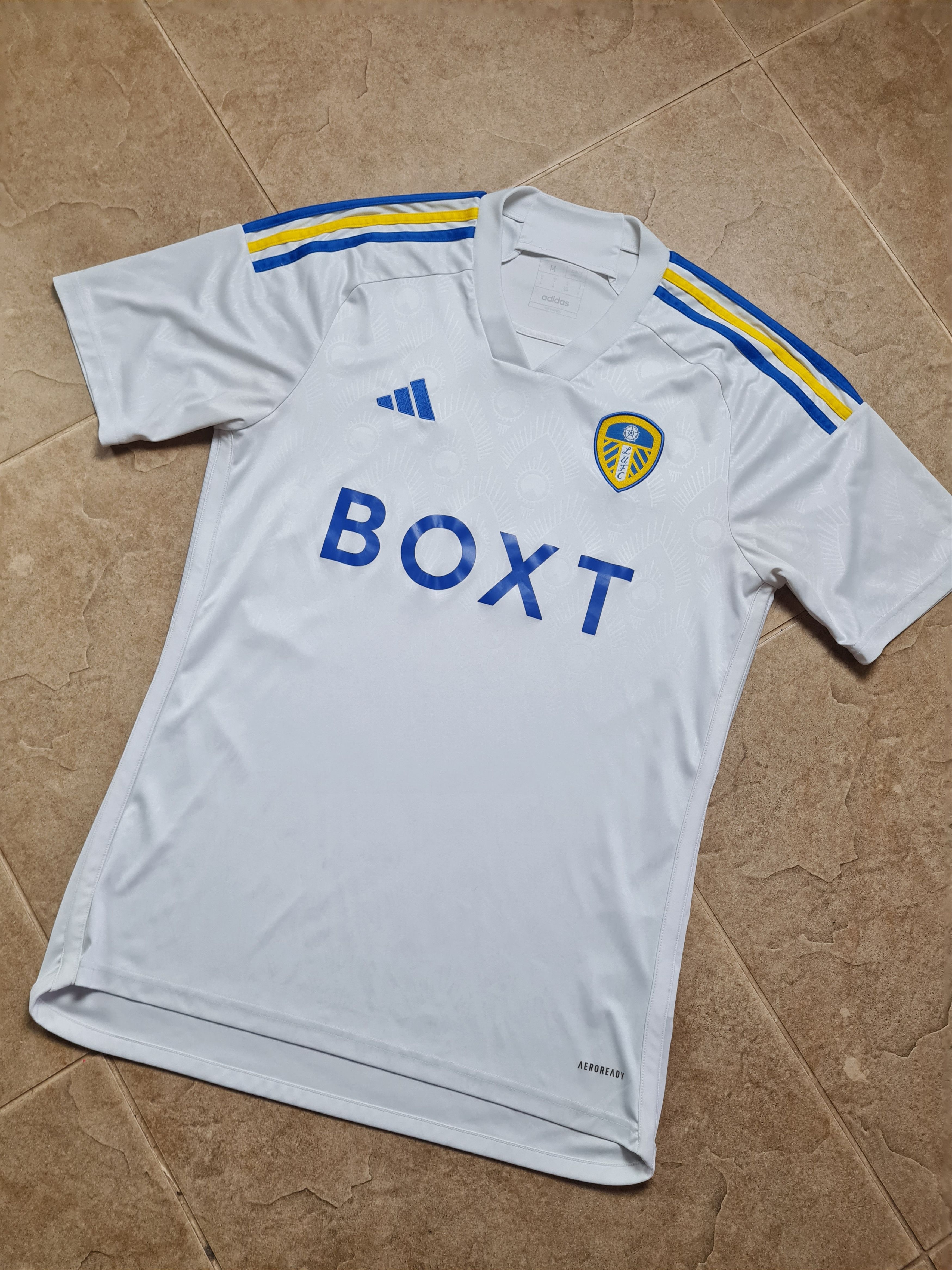 Adidas FOOTBALL SOCCER SHIRT LEEDS UNITED 2023/2024 JERSEY ADIDAS Size US M / EU 48-50 / 2 - 5 Thumbnail