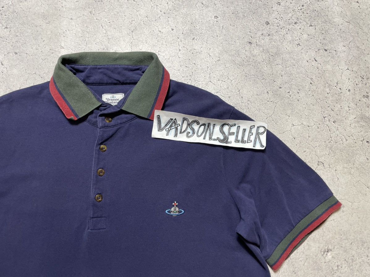 Vivienne Westwood Vintage Y2K Vivienne Westwood Luxury Polo T-Shirt Size US XL / EU 56 / 4 - 3 Thumbnail