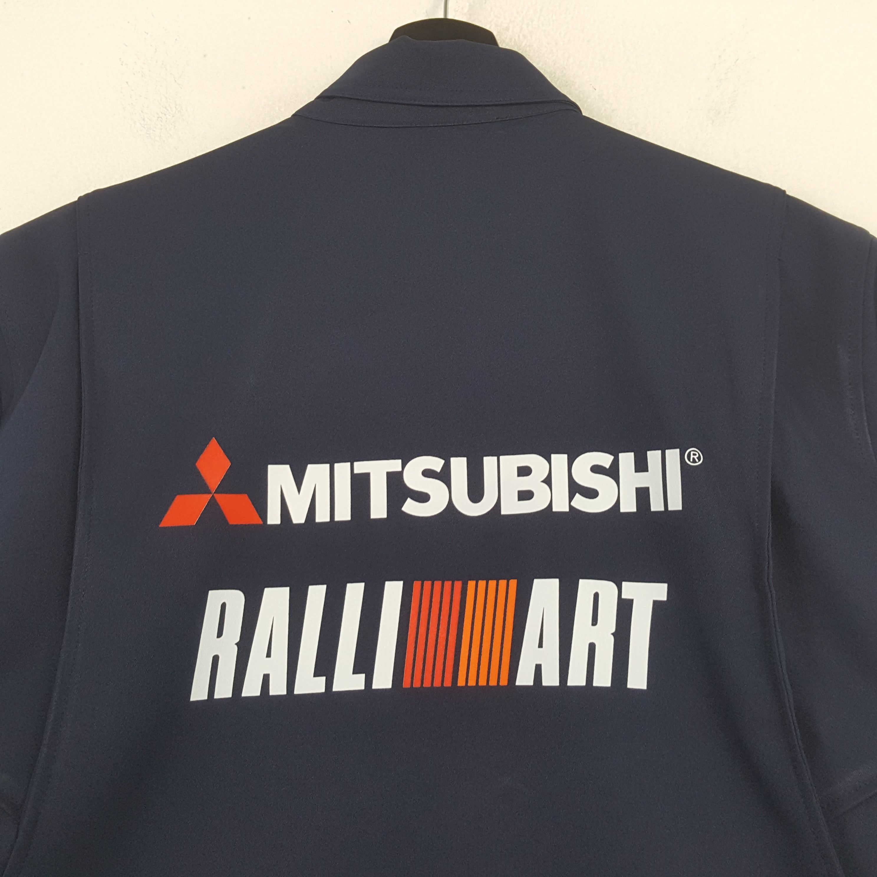 Vintage MITSUBISHI Ralli Art Motorsports Custom Art Jacket C295N2 Size US M / EU 48-50 / 2 - 2 Thumbnail
