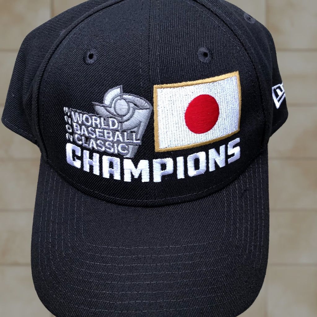 New Era NEW ERA 2023 World Baseball Classic Japan Champions Hat Men's Black 9Forty Size ONE SIZE - 1 Thumbnail