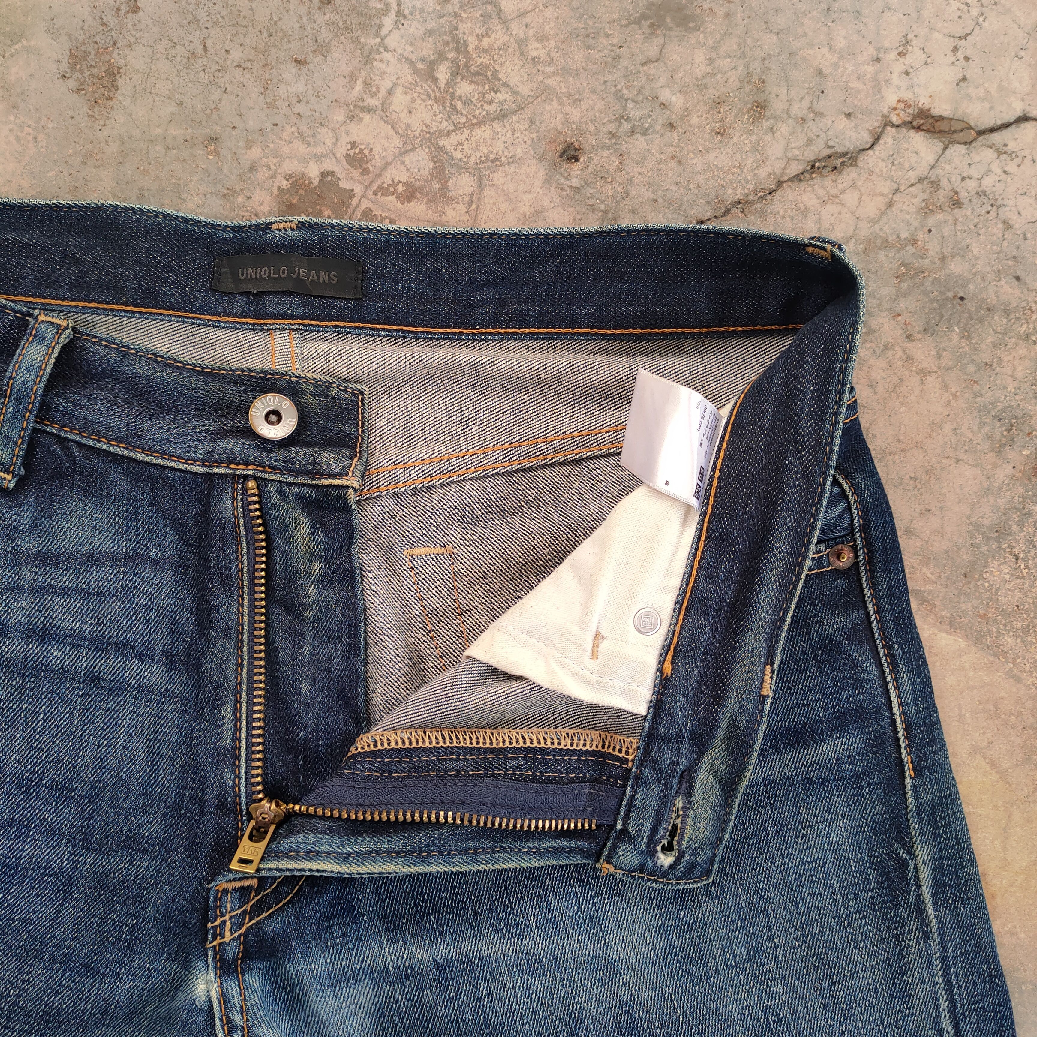 Japanese Brand VINTAGE JAPANESE SKINNY FADED JEAN DENIM PANTS Size US 32 / EU 48 - 8 Thumbnail