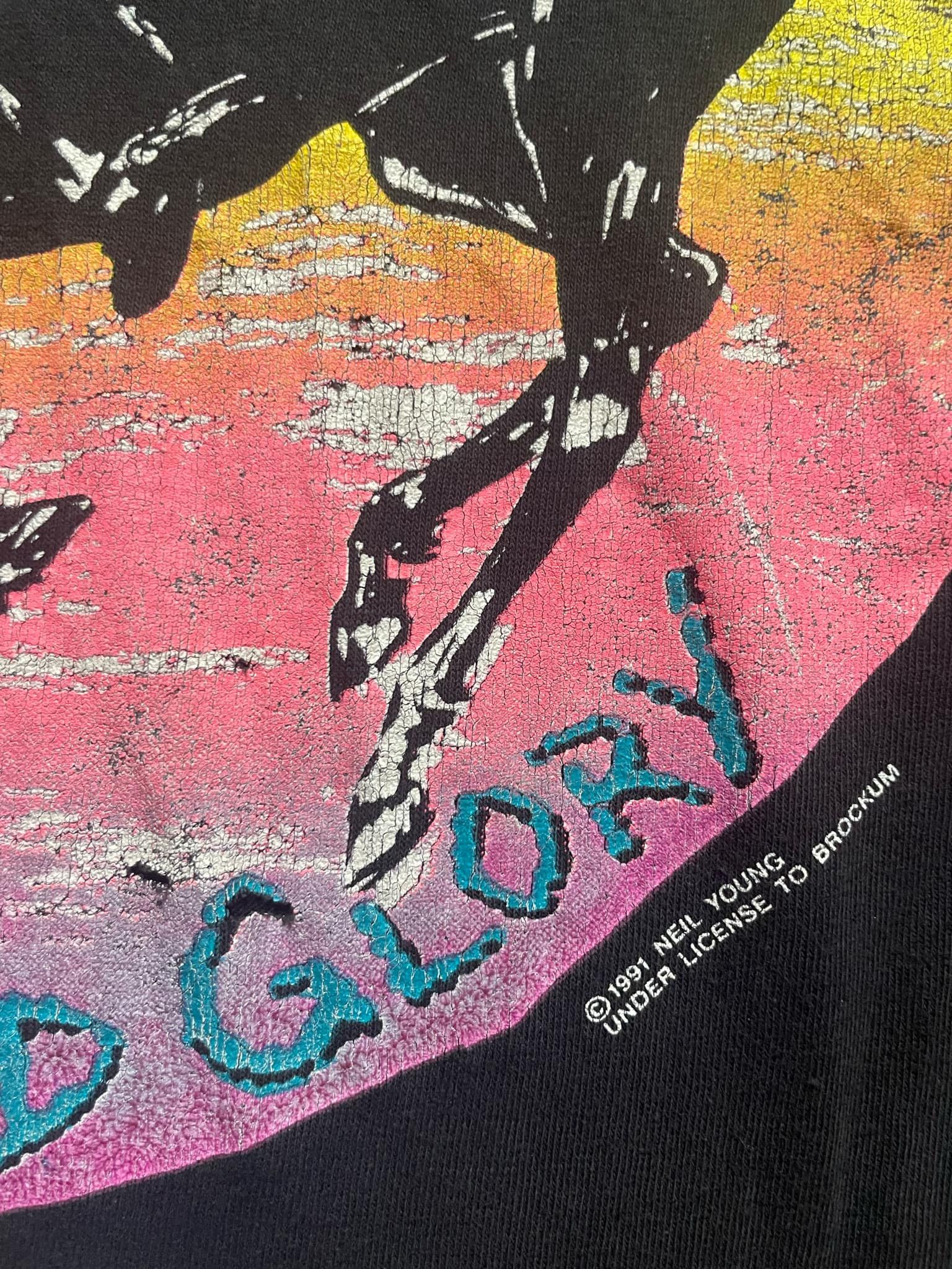 Band Tees × Vintage Vintage Neil Young Band Shirt Size US L / EU 52-54 / 3 - 6 Thumbnail