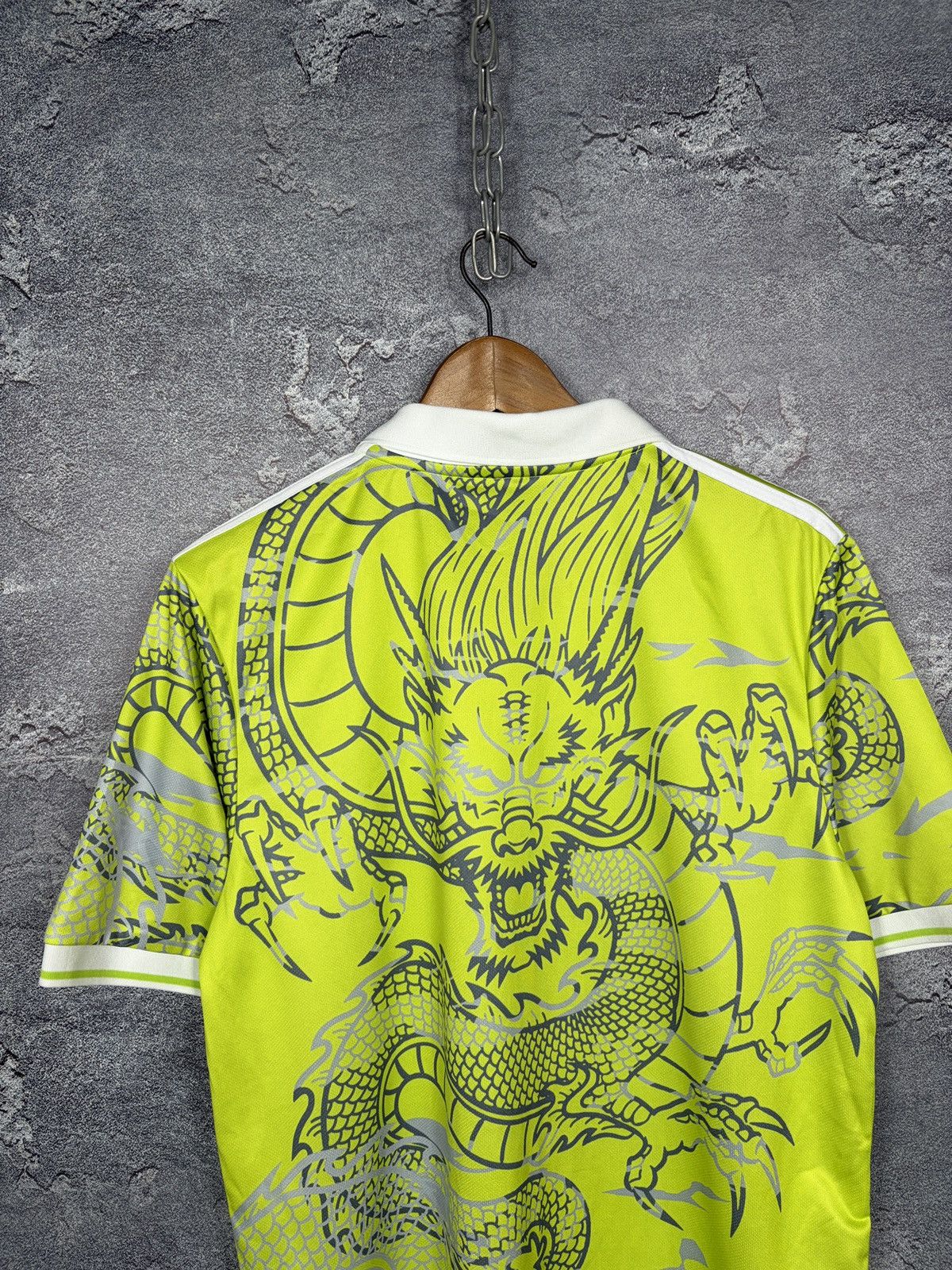 Adidas Custom!! Adidas Real Madrid All Over Dragon Print Jersey Tee Size US L / EU 52-54 / 3 - 13 Thumbnail