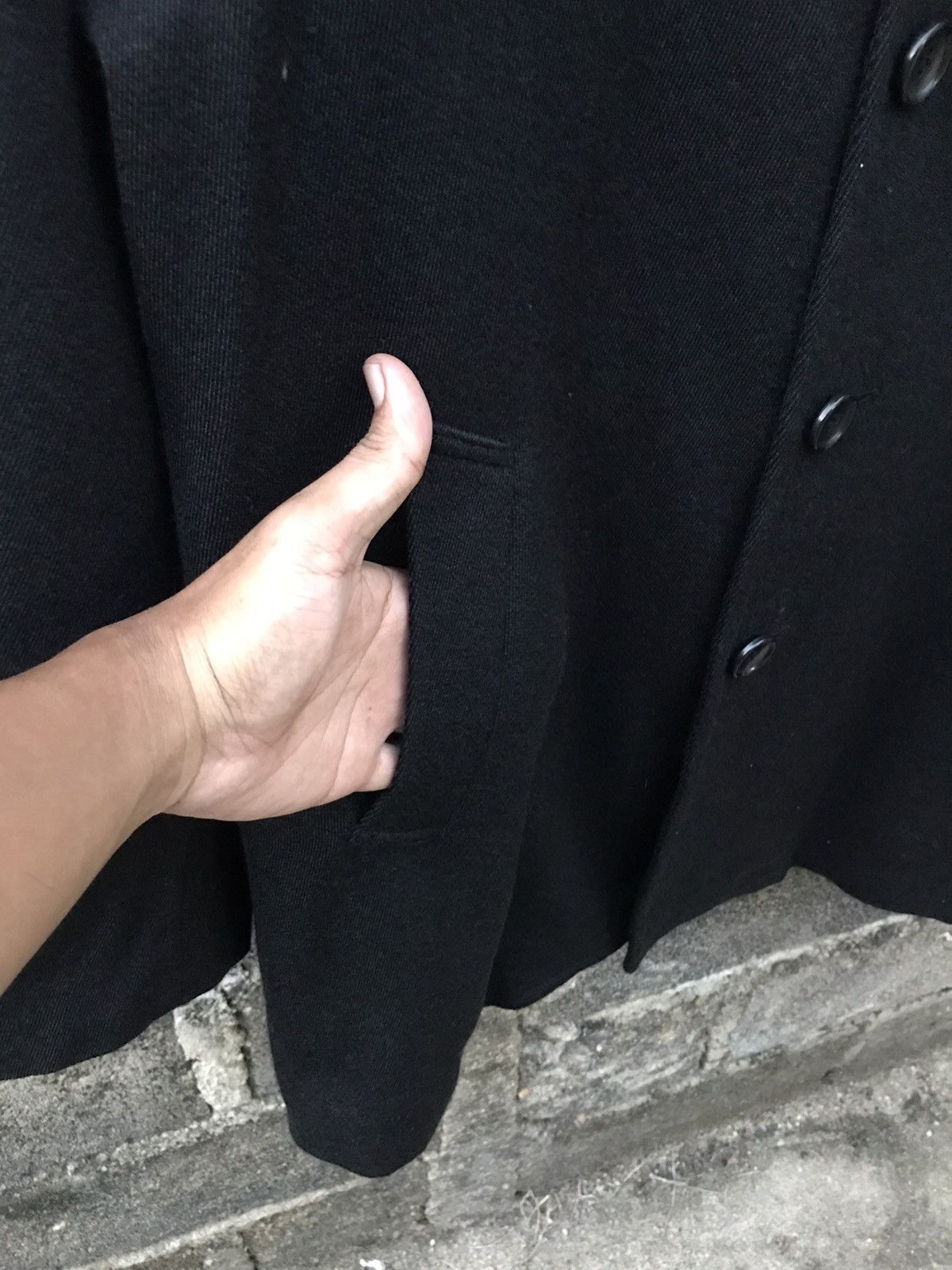 Comme Ca Ism × Japanese Brand × Vintage ⚡️Vintage Comme Ca Wool Button Coat Jacket Size US S / EU 44-46 / 1 - 6 Thumbnail
