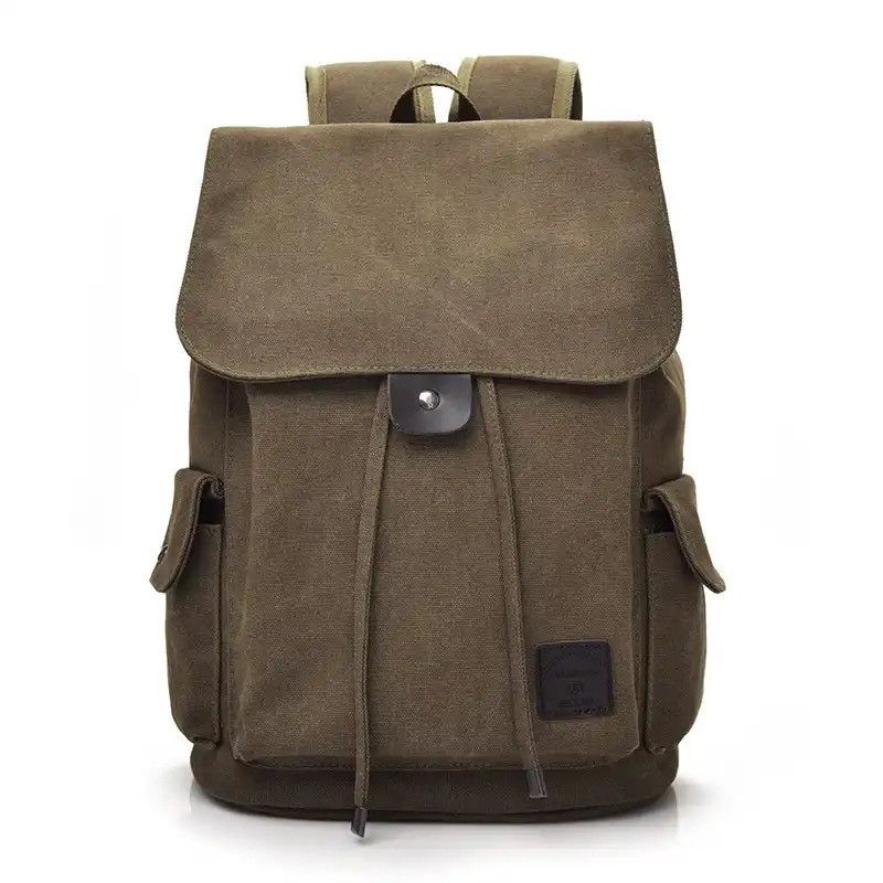 Japanese Brand High Quality Canvas Men Backpack Size ONE SIZE - 3 Thumbnail