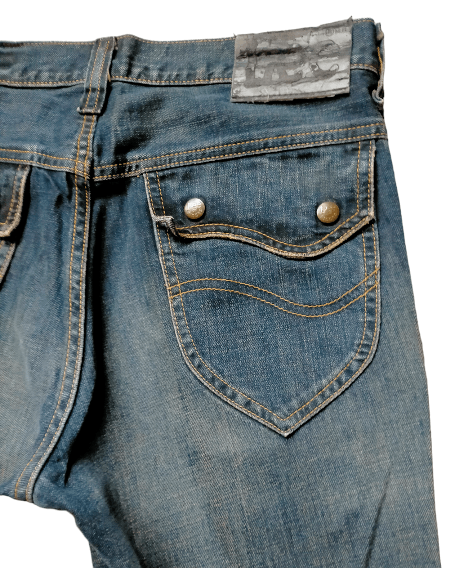 Japanese Brand × Lee Flare Jeans Lee Riders Japan Boot cut Denim Size US 31 - 13 Thumbnail