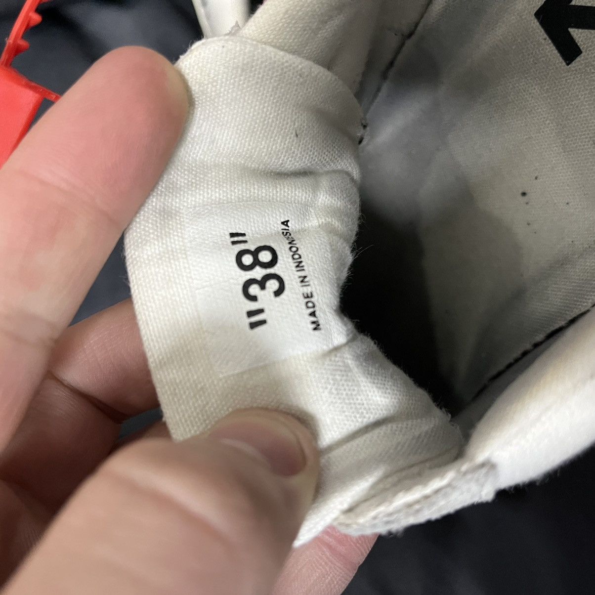 Off-White Off White Vulcanized Sneaker Size US 5.5 / EU 38 - 11 Thumbnail