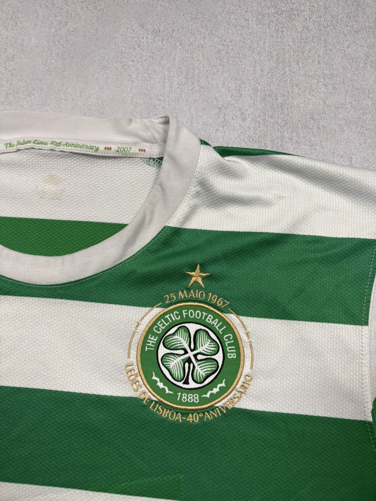 Nike Nike Celtic 2007 Lisbon Lions 40th Anniversary Home Jersey Size US XL / EU 56 / 4 - 4 Thumbnail