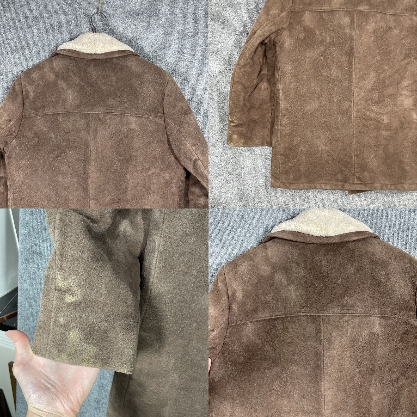 Vintage VINTAGE Casualcraft 60s Heavy Coat Jacket Brushed Cotton Suede Cotton Brown 1960s Casual Mens Girls Boys 42 Regular Size US XS / EU 42 / 0 - 10 Thumbnail
