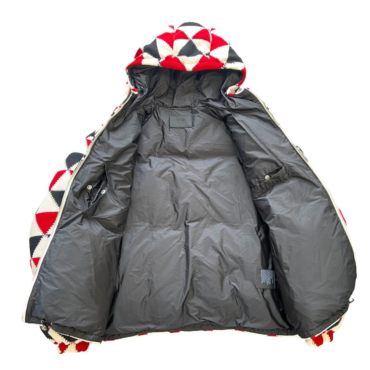 Prada × Raf Simons PRADA 22AW ×RAF SIMONS ON ICE CASHMERE BOMBER DOWN JACKET Size US XL / EU 56 / 4 - 4 Thumbnail