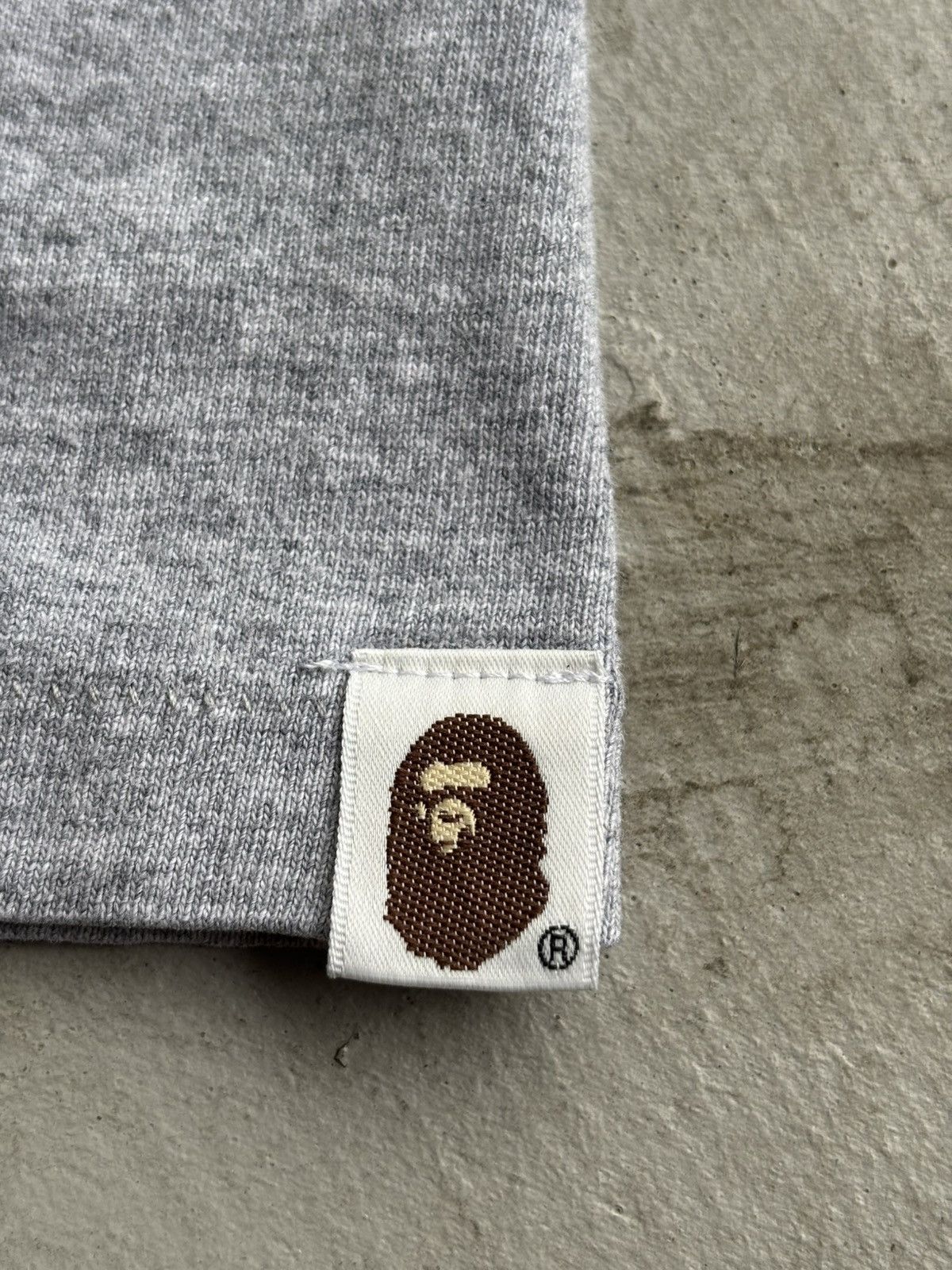 Bape A Bathing Ape (BAPE) 1st Camo Big Ape Head Mirrored Grey Size US XXL / EU 58 / 5 - 8 Thumbnail