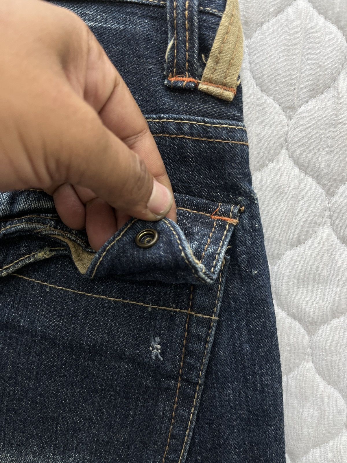 Japanese Brand 🔥🔥🔥ARCHIVE ROOT THREE HYPE DENIM Size 32" / US 10 / IT 46 - 8 Thumbnail