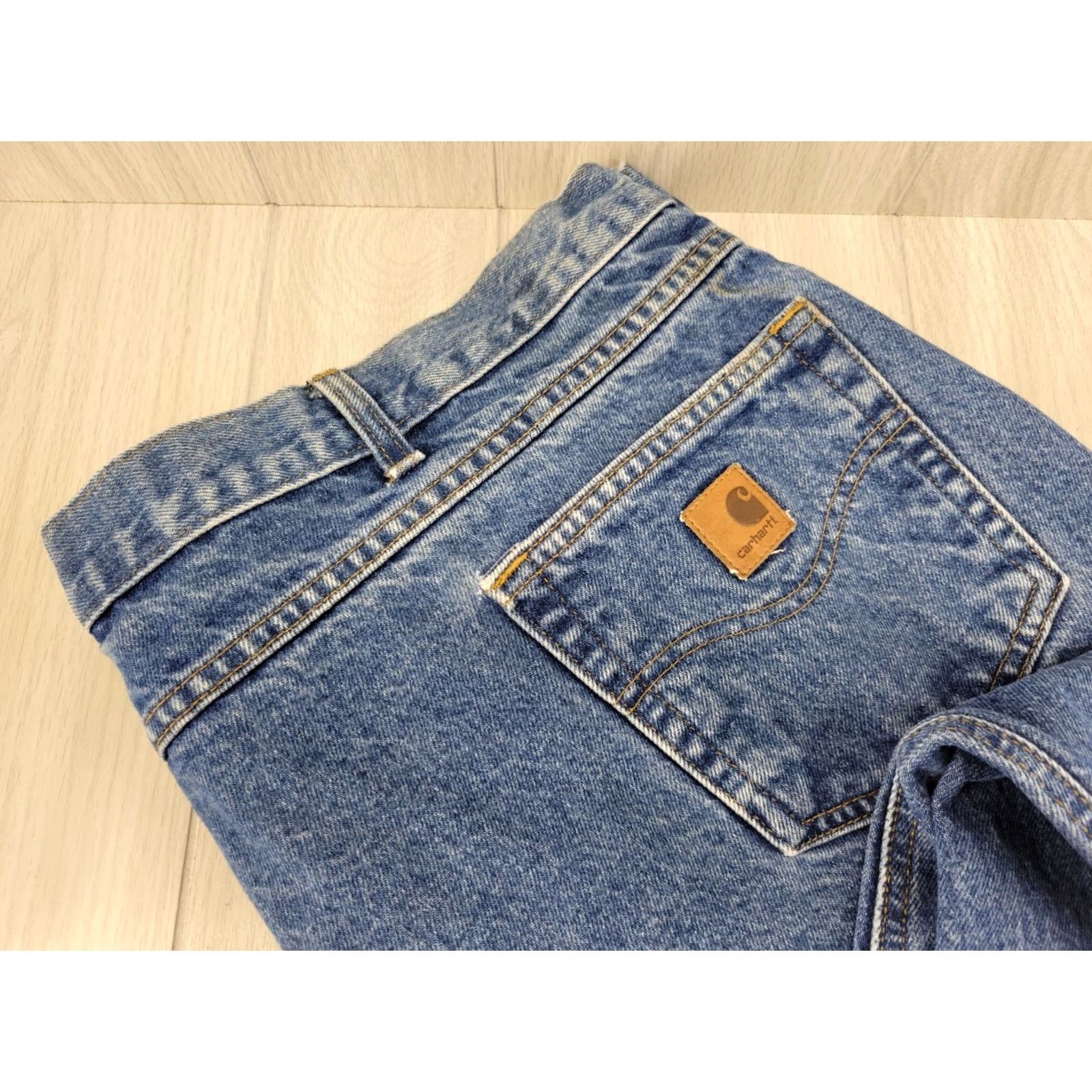 Carhartt Carhartt Jeans 48x30 Blue Denim Relaxed Fit Cotton Men Size US 32 / EU 48 - 3 Thumbnail