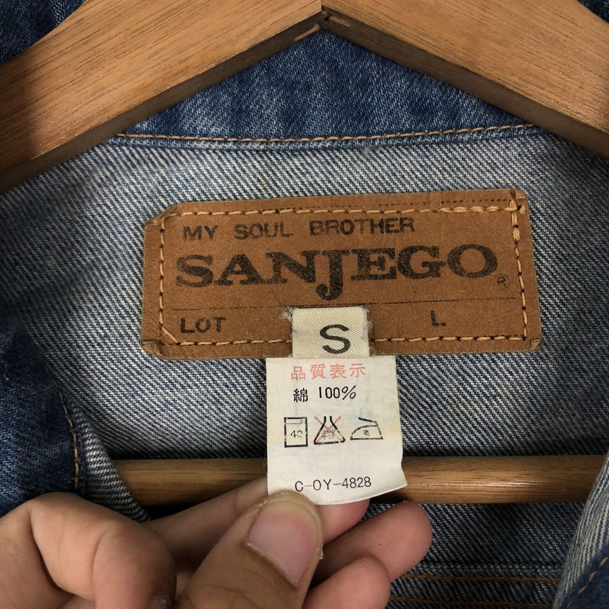 Other 🔥VINTAGE CROPPED TRUCKER DENIM JACKET SANJEGO MICKEY MOUSE Size S / US 4 / IT 40 - 14 Thumbnail