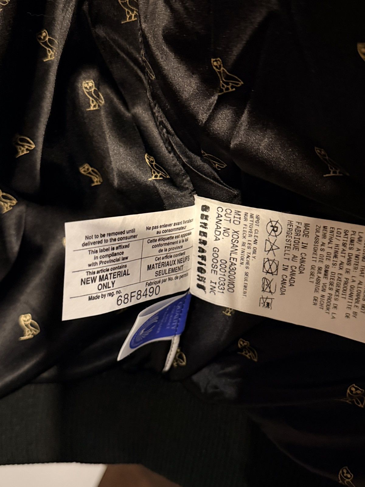 Canada Goose × October's Very Own OVO x Canada Goose F&F Buffalo Leather Chilliwack Jacket Size US XXL / EU 58 / 5 - 6 Thumbnail
