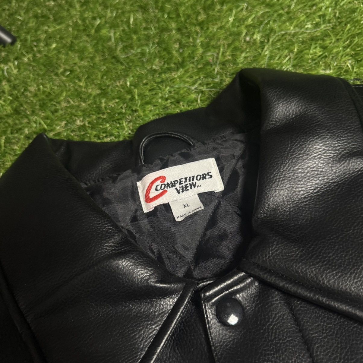 Chase Authentics Vintage Tony Stewart Chase Authentics Leather Racing Jacket Size US XL / EU 56 / 4 - 4 Thumbnail