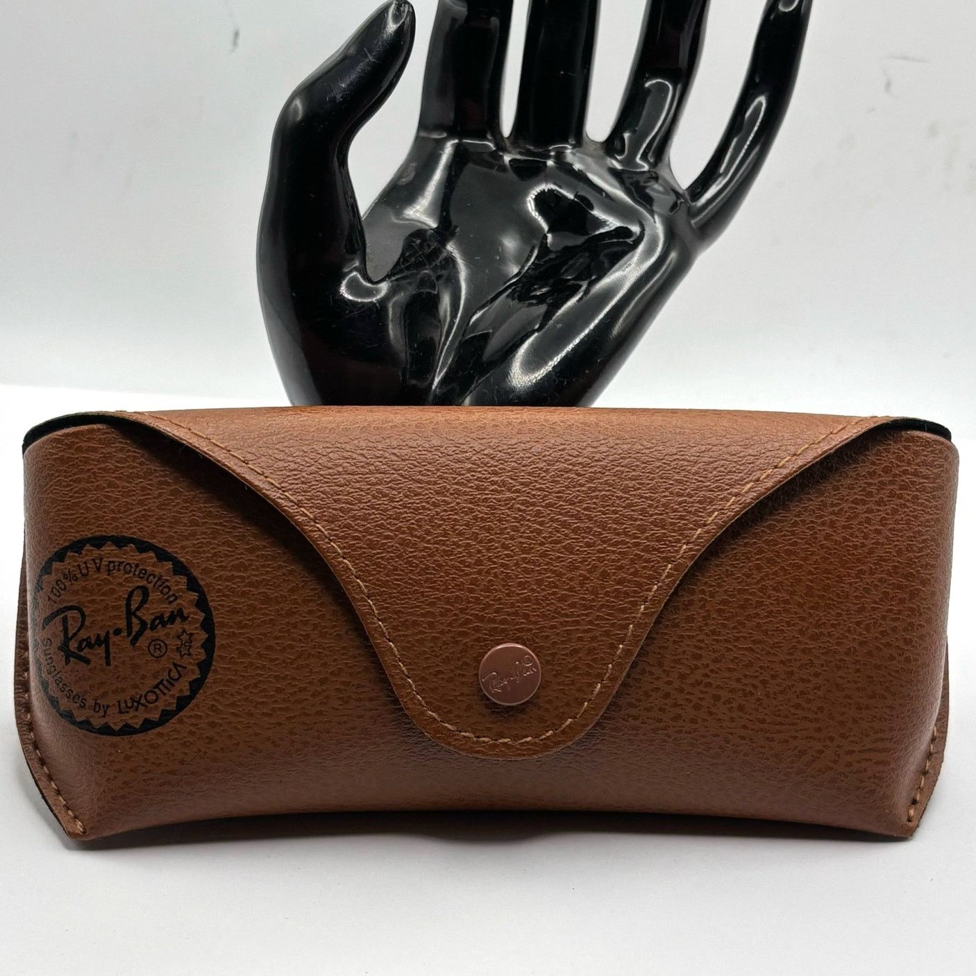 RayBan Brown Ray Ban Men's Sunglass Case Size ONE SIZE - 1 Thumbnail