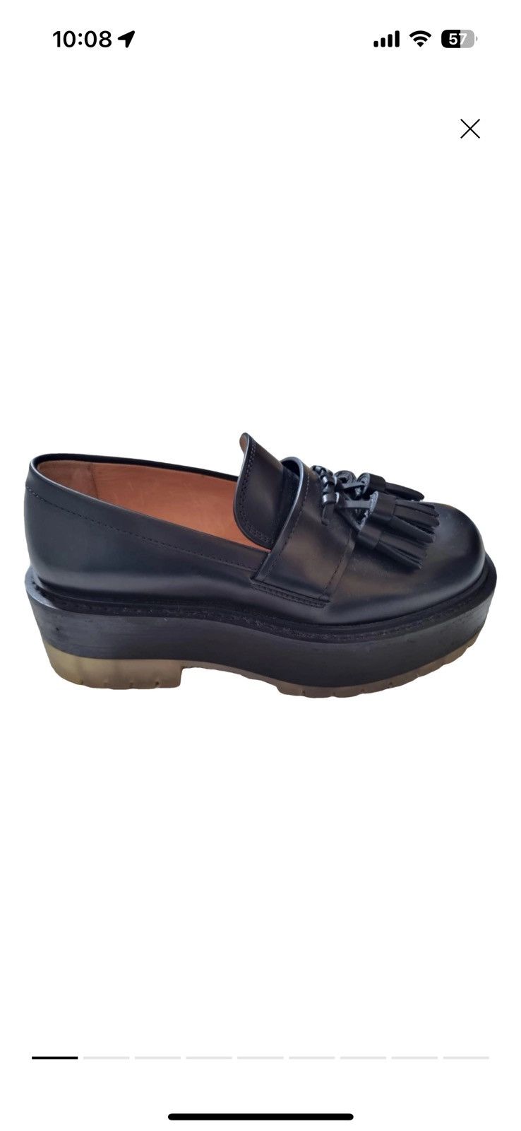 Bottega Veneta Bottega Veneta The Stilt Chunky Tassel Loafer EU 38 Size US 8 / IT 38 - 1 Thumbnail