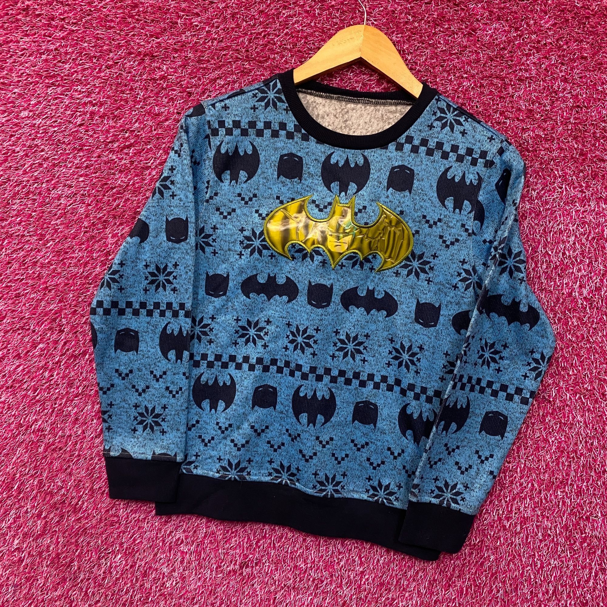 DC Comics DC Comics Batman Ugly Christmas Sweater XS Size US XS / EU 42 / 0 - 3 Thumbnail