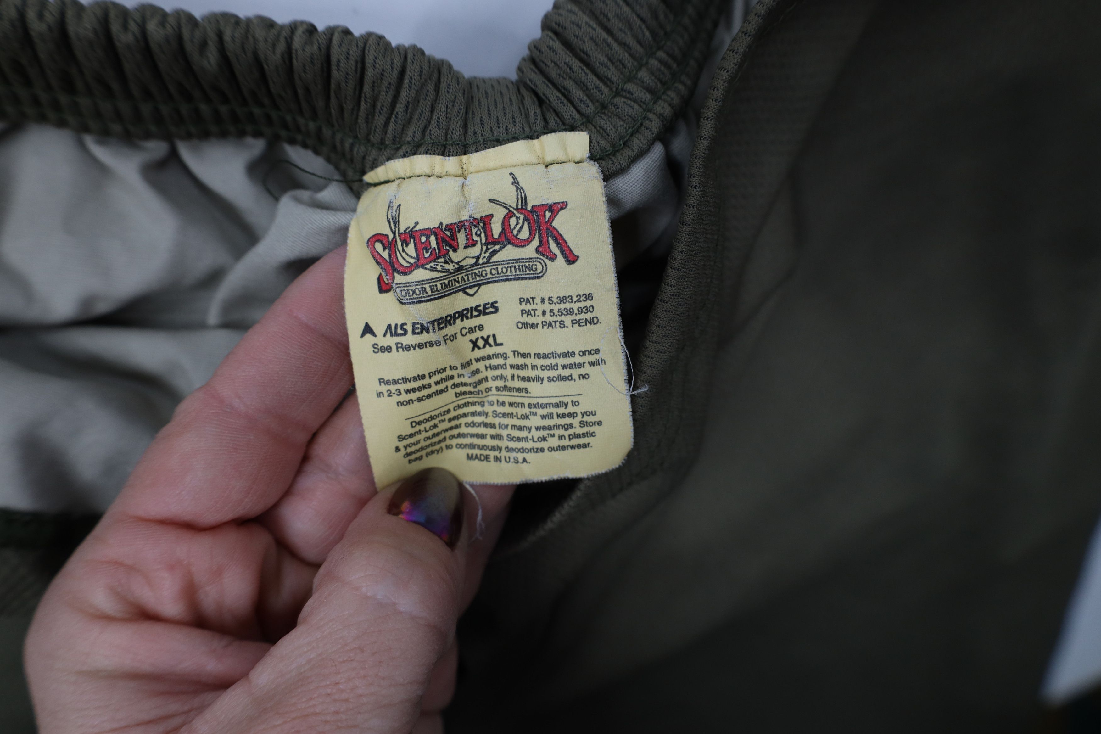 Vintage Vintage 90s Scentlok Hunting Layer Thermal Knit Pants USA Size US 40 / EU 56 - 7 Thumbnail