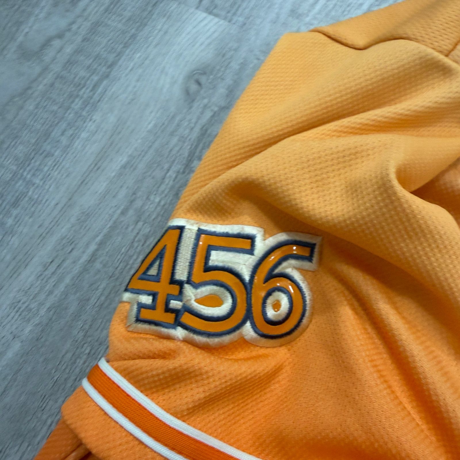 Vintage Vintage TAIGA DTEK Baseball Jersey Shirt Men's XL Orange Size US XL / EU 56 / 4 - 6 Thumbnail