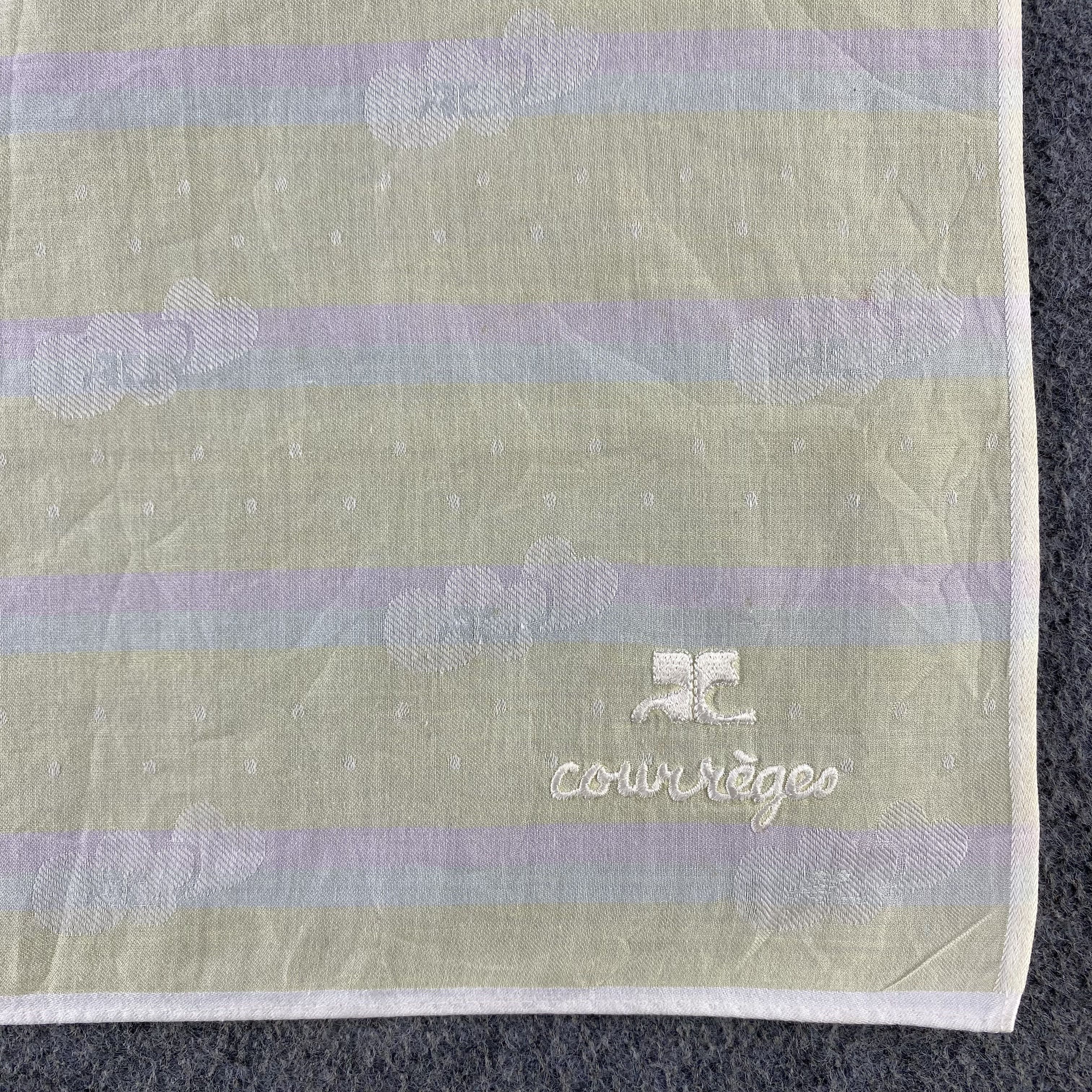 Courreges Courreges Handkerchief/Neckerchief/Bandana HC900 Size ONE SIZE - 3 Thumbnail