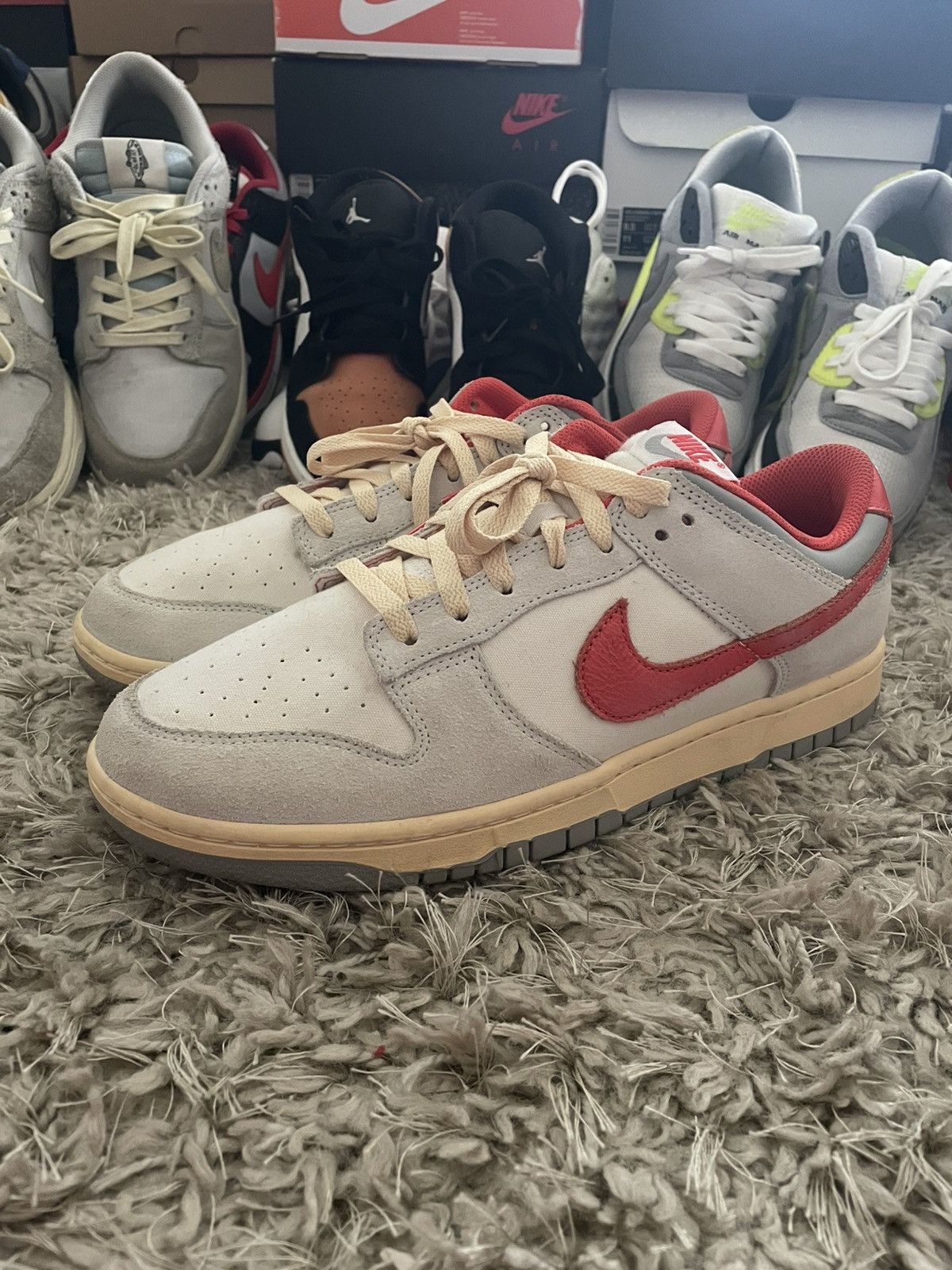 Nike Nike Dunk Low Athletic Department Picante Red Size US 10.5 / EU 43-44 - 1 Thumbnail