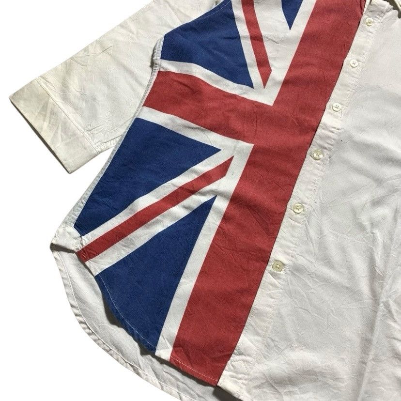 Nicole Club Vtg Nicole Club Hartnell London Union Jack Shirt Buttondown Size US M / EU 48-50 / 2 - 5 Thumbnail