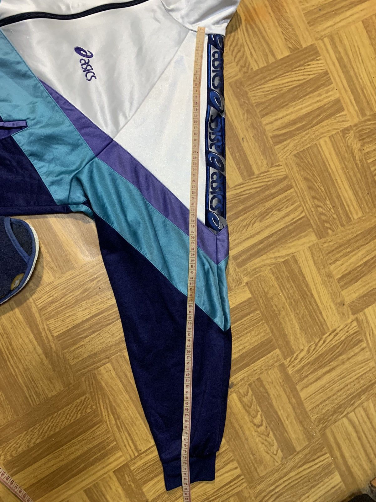 Asics × Japanese Brand Vintage ASICS Track Jacket Men Size S/M Size US M / EU 48-50 / 2 - 14 Thumbnail