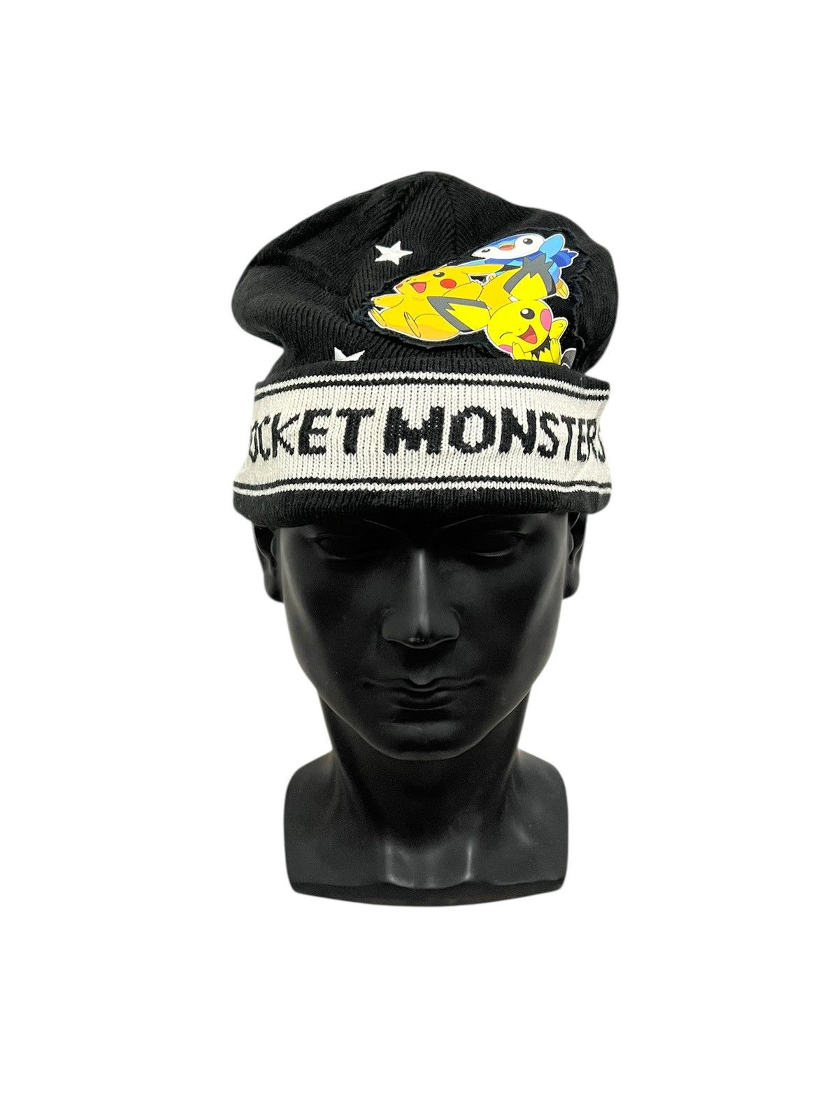 Pokemon Vintage Nintendo Pokémon Cartoon Beanie Hat Size ONE SIZE - 1 Thumbnail