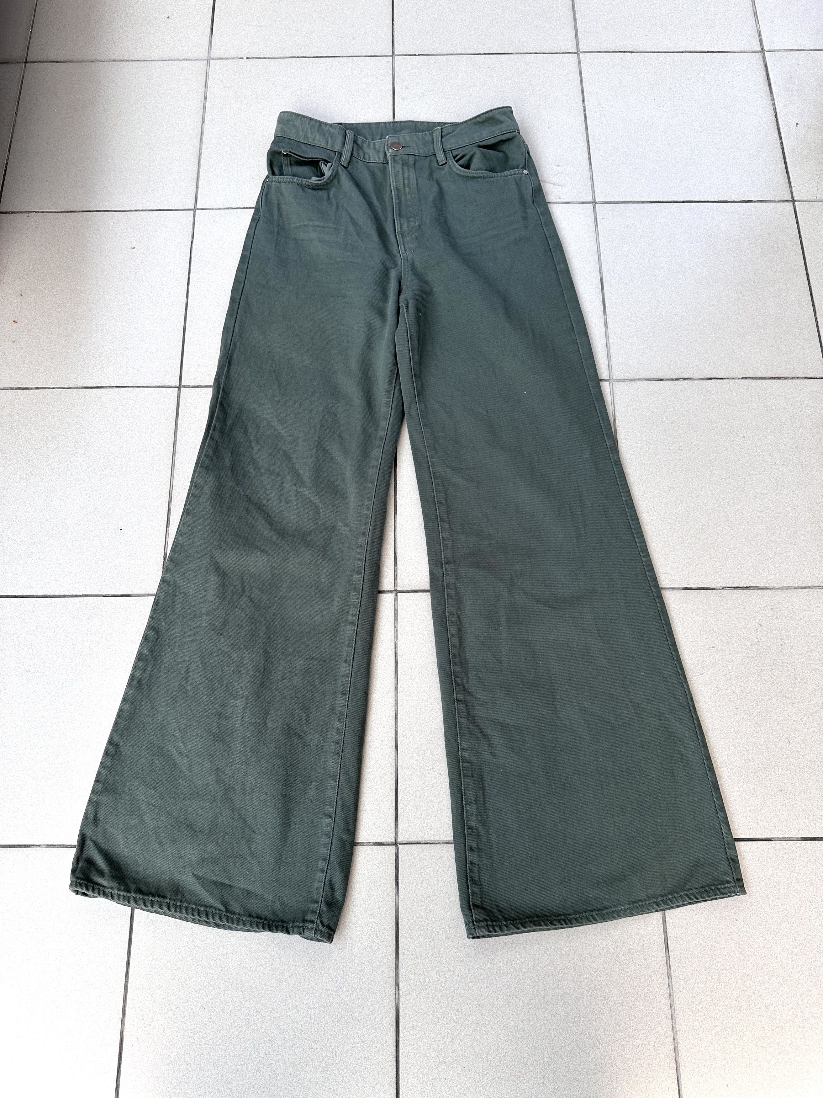 Massimo Dutti Massimo Dutti women flared pants military casual Size 27" / US 4 / IT 40 - 6 Thumbnail