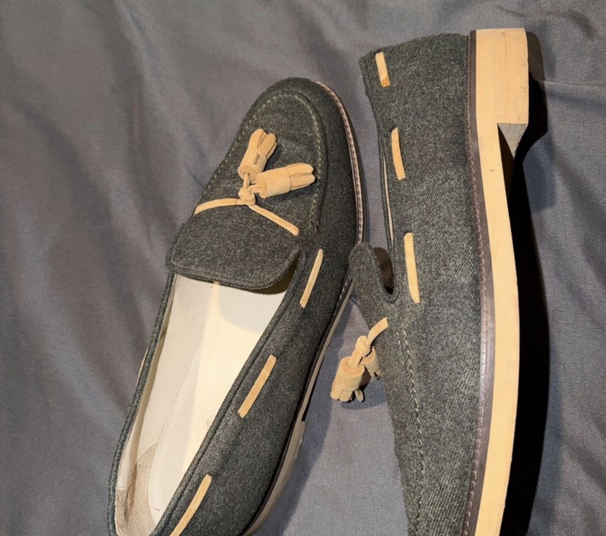 Axel Arigato Axel Arigato Men’s (size 46) (12.5/13 fit) gray Shoe w/Box Size US 12.5 / EU 45-46 - 7 Thumbnail
