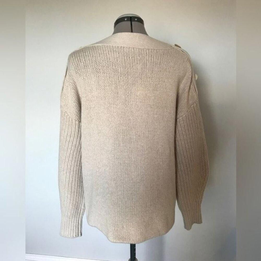 Aris Tatalovich Akris Boatneck Pullover Size M / US 6-8 / IT 42-44 - 4 Thumbnail