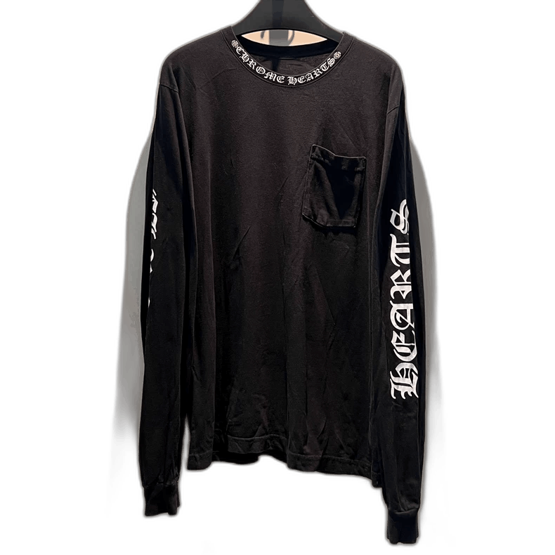 Chrome Hearts Chrome Hearts black long sleeve top Size US L / EU 52-54 / 3 - 1 Thumbnail