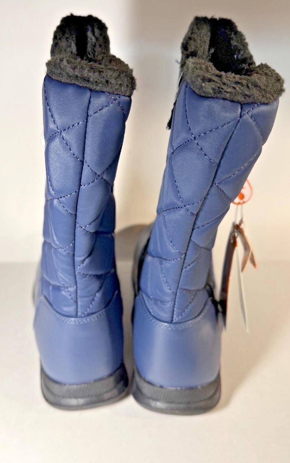 Sports Specialties SPORTO Eden Winter Boots Waterproof Thermolite Lining Navy Size US 10 / IT 40 - 2 Thumbnail