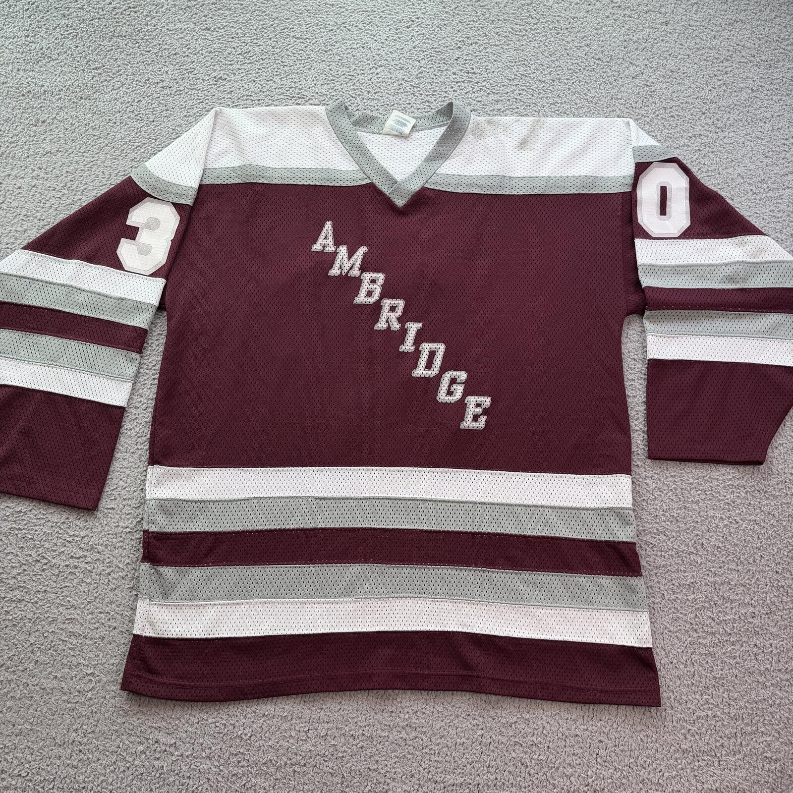 Other Vintage Athletic Ambridge Hockey Jersey Made In Canada XL Size US XL / EU 56 / 4 - 1 Thumbnail